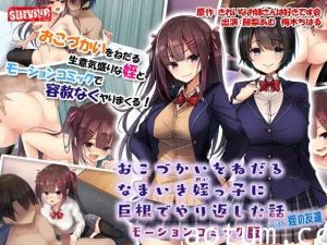 [survive] おこづかいをねだるなまいき姪っ子に巨根でやり返した話with姪の友達 モーションコミック版