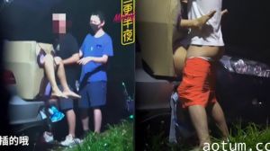 三更半夜系列：变态丈夫把娇妻塞进行李箱野外露出，路人随意玩弄满足疯狂欲望！