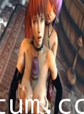 最新3D同人游戏改编《死或生霞和绫音公主的奴隶地狱》两女神与魔界恶魔群体盛宴全程CV语音高清1080P版。