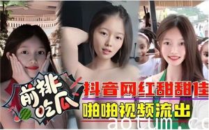 抖音网红甜甜佳海报