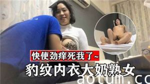 豹纹内衣大奶熟女海报