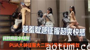 PUA大神征服大二网红母狗调教性奴海报