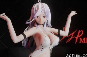 3D爆乳辣妹激情热舞，巨乳晃动欲火焚身！