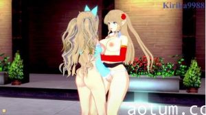 【3D】佳恩和阿玛瑞参与了激烈女同性恋游戏