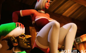 【3D】巨乳蒂利亚惨遭异种奸