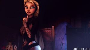 [夜桜字幕组][201006][Dezmal]The queen's secret Elsa Frozen[BIG5]海报