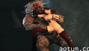 【3D】巨乳蒂尔娜惨遭异种奸