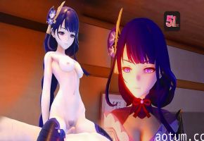 【原神3D】雷电将军AKT胁迫实录：加入即享高潮or拒绝被强制调教？国语中字性福爆棚海报