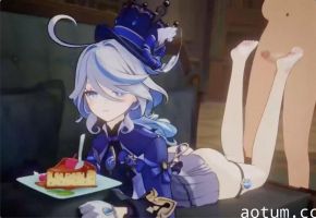 【3D极致诱惑】原神芙宁娜魅惑美足交 丝袜缠绕榨精天国！