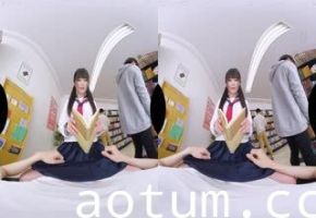 HUNVR-168-4K 【VR】静寂の図書館でまさかの合体！ロングスカートの中で即ハメ要求！究極のサイ-cd3