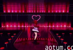 【碧蓝档案】红发早濑优香半裸无罩抖臀！痴女激情热舞Queen Card 3D剪辑[Smixix]