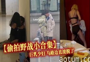 【偷拍野战小合集】巨乳少妇 马路边直接脱了
