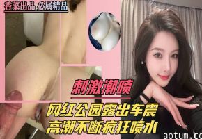 刺激潮喷网红公园露出车震高潮不断疯狂喷水