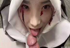 恐怖修女，口交，性爱#骚逼#人妻#挑逗#性交