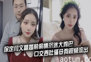 保定闫文晶婚前偷情沉迷大鸡巴 口交吞吐骚母狗视频流出海报