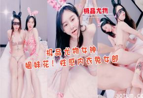 姐妹花兔女郎爆乳诱惑 极品尤物骚穴狂干