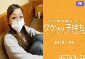 HEYZO 3686 ワケあり子持ち 久しぶりのエッチに濡れまくる素朴なシングルママの実態