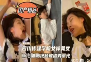传媒学院校花私密视频外泄 极品嫩穴遭狂操内射