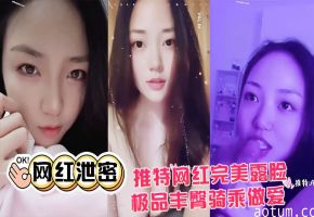 网红泄密推特网红完美露脸极品丰臀骑乘做爱