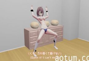 MMD3D 被邪恶洗脑的美人妻巨乳狂干内射高潮