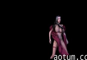 MMDLISA-SENORITA 热辣骚舞 3D巨乳摇摆 湿身诱惑