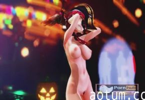 MMD-R18 宝钟玛琳全裸阿嘿颜狂泻 白虎嫩鮑高潮喷水实录