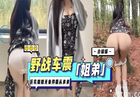 真实姐弟乱伦-野战车震，巨乳姐姐无套件服从弟弟--