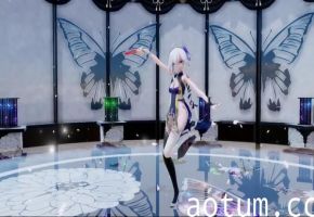 MMD弱音极品巨乳肉体裸舞，骚穴湿滑求狂操内射，淫荡扭腰浪到爆！