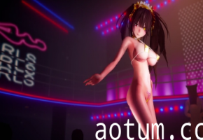 MMD女神约会热舞，当场发骚淫荡求插入，肉穴被狂干爆浆