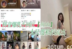 鱼bb爆乳私拍实锤！纹身淫荡小网红尺度全开内射