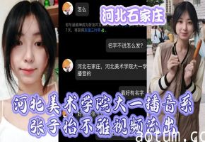 河北美院播音系子怡嫩穴自慰视频流出，清纯学妹骚水流满床海报