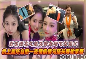 真实漂亮气质又好各地空姐们机上厕所自慰一夜情勾搭头等舱乘客等