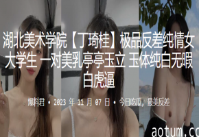 丁琦桂 湖北美院白虎！纯情巨乳反差爆操内射！