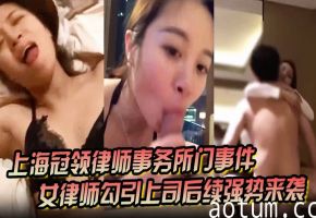 沪上极品女律师勾引主管，东方明珠窗前爆操内射，原配群聊怒曝骚穴视频！